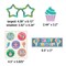 Carson Dellosa 92-Piece Birthday Party Decor Set, Bday Banner, Photo Booth Frame With Props, Bulletin Board Decorations, Chart, Favors for Goodie Bag, and More